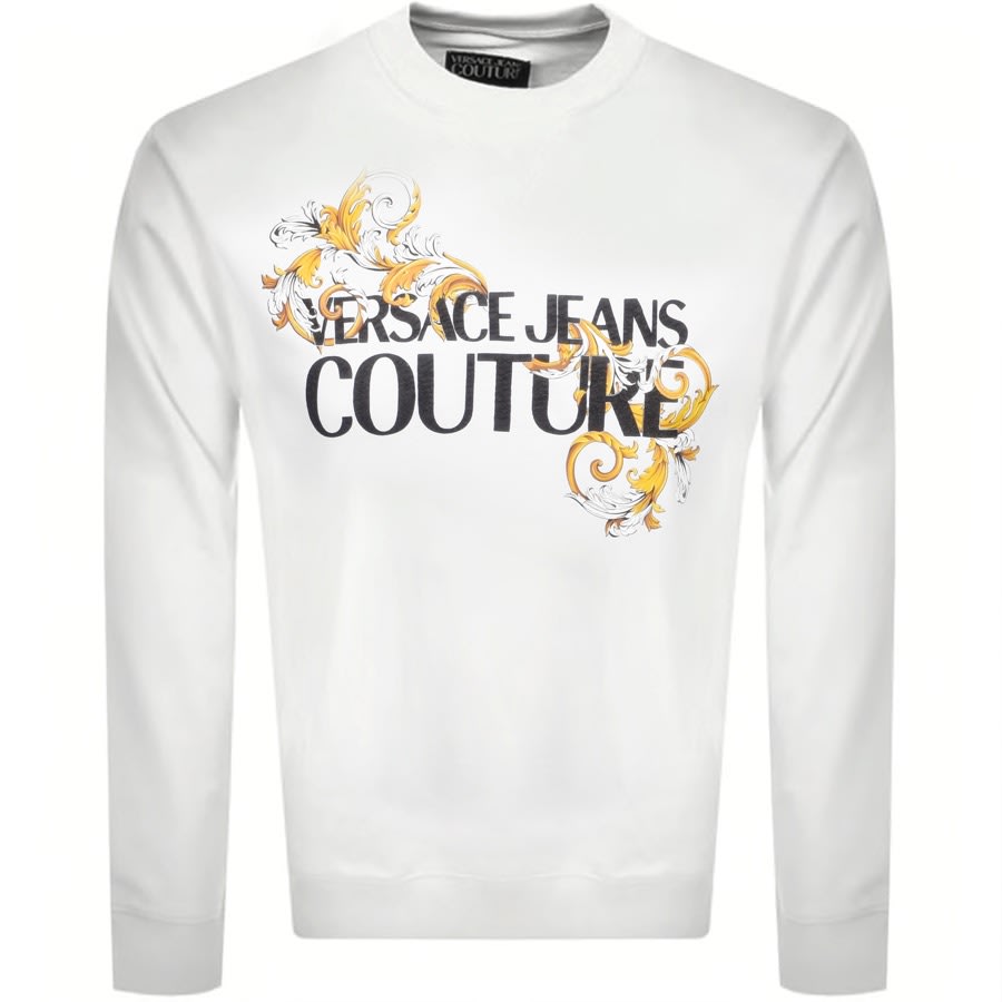 Alternative Image for ProductVersace Jeans Couture Logo Sweatshirt White1